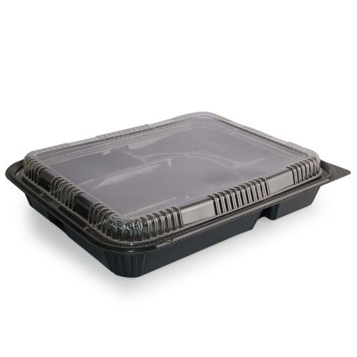 Premium 5 Compartments Rectangular Bento Box with Lid / Pack of 200